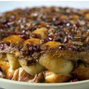 baked breakfast apples with french toast crust