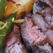 Miso-Glazed Skirt Steak