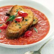 CHILLED TOMATO & TARRAGON SOUP