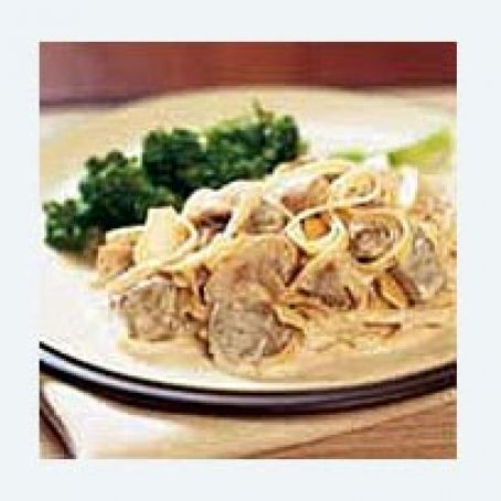 Slow Cooker Beef Stroganoff