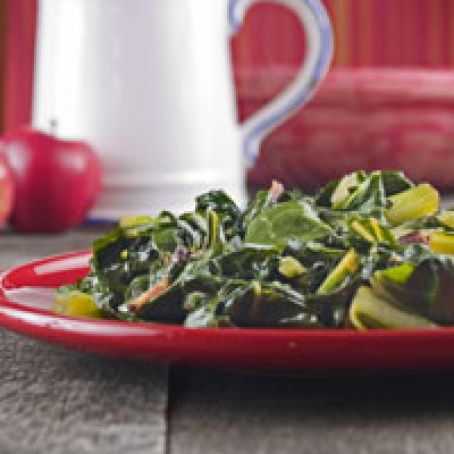 Sautéed Kale with Turkey Bacon - Recipes for Healthy Living by the American Diabetes Association®