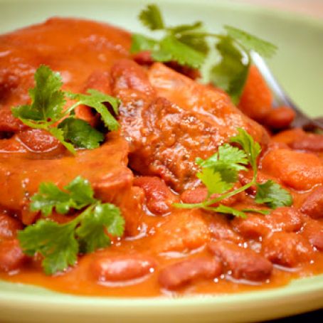 Puerto Rican Pork and Beans
