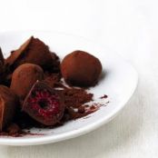 CHOC COVERED RASPBERRY TRUFFLES