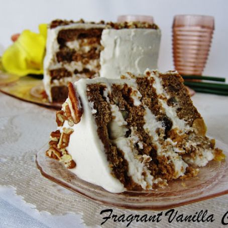 Hummingbird Cake Vegan GF