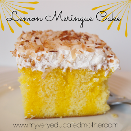 Lemon Meringue Cake