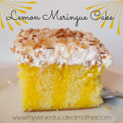 Lemon Meringue Cake