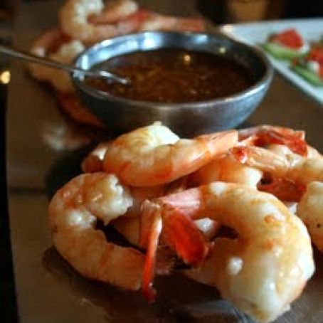 Roasted Shrimp with Spicy Orange Champagne Sauce