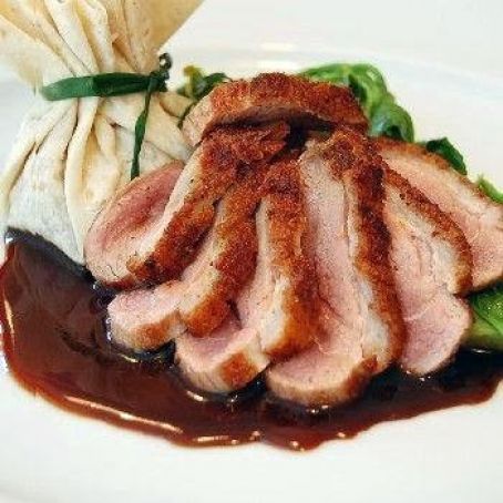 BREAST OF DUCK w/HOISIN & FIGS