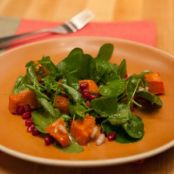 Butternut Squash and Watercress Salad with Champagne Vinaigrette