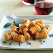Sweet Potato Gnocchi with Brown Butter and Sage