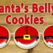 Santa's Belly Sugar Cookies