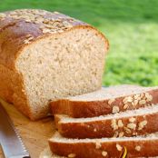 Honey Wheat Oatmeal Bread