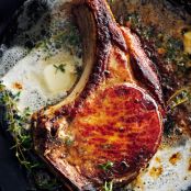 Pan-Roasted Brined Pork Chop