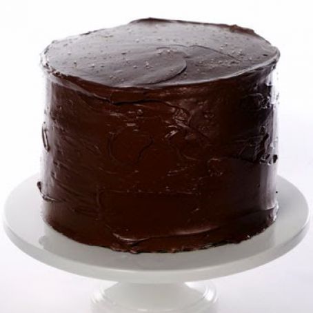 Yellow Butter Cake with Chocolate Frosting