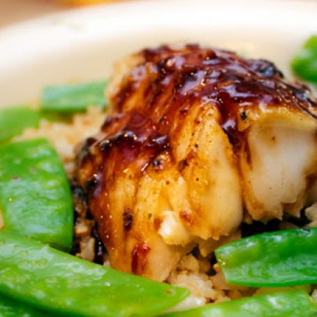 FISH - Fish with Hoisin and Ginger Sauce