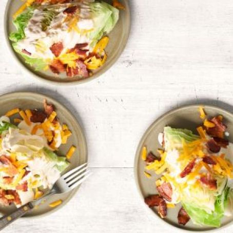 Cheddar-Bacon Wedge Salad