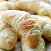 Lemon Cheesecake Crescent Rolls