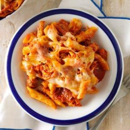 Meat-lover's pizza dish