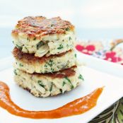 Low Carb Crab Cakes w/ Roasted Red Pepper Sauce (GF) (not tried)