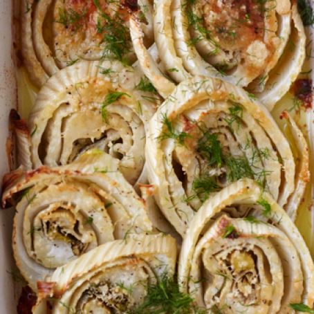 Roasted Fennel with Parmesan