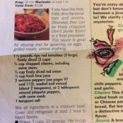 Salsa Cruda - Womans Day