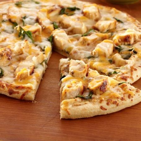 Garlic Chicken Pizza