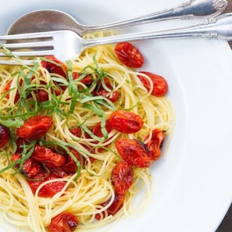 Farm Fresh Roasted Tomatoes and Pasta