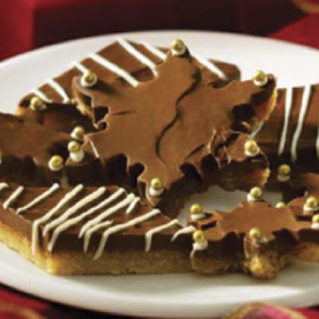 Chocolate Caramel Cookie Bark