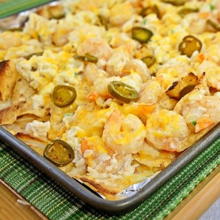 Shrimp-and-Crab Nachos