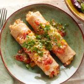 Fiesta Chicken & Pepper Wraps