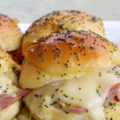 Hawaiian Ham Roll Sliders