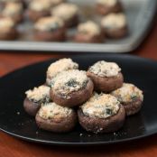 Creamy Spinach-Stuffed Mushrooms