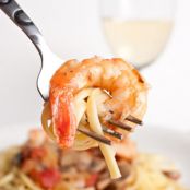 Spicy Shrimp Pasta