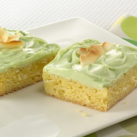 Key Lime Coconut Bars