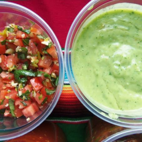 Tomatillo Avocado Salsa