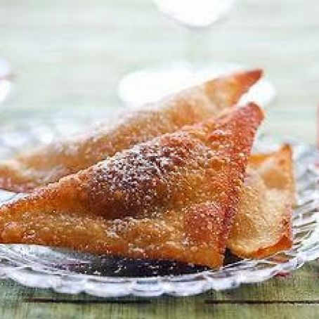 Sweet Pumpkin Fried Wontons