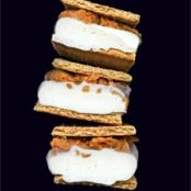 Pumpkin and Ice Cream Sandwiches