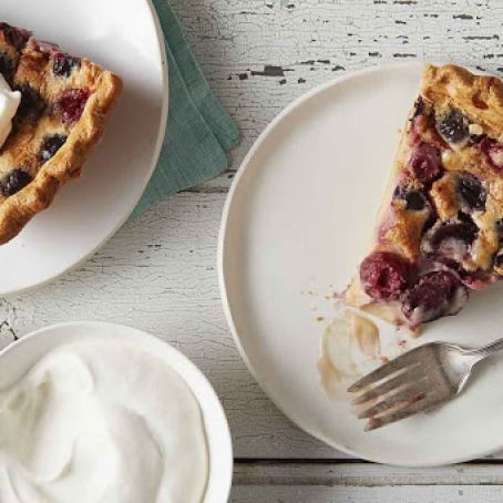Cherry-Vanilla Cream Pie
