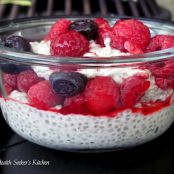 Raw Chia Seed Pudding with Cinnamon