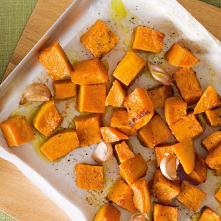 PUMPKIN - Roasted Sugar Pumpkin with Garlic and Shallots