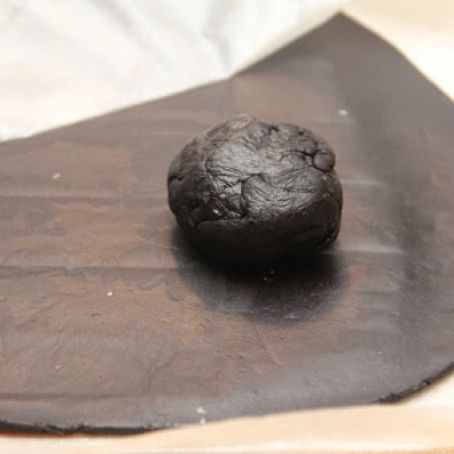 Fondant - Marshmallow (Truly Black)