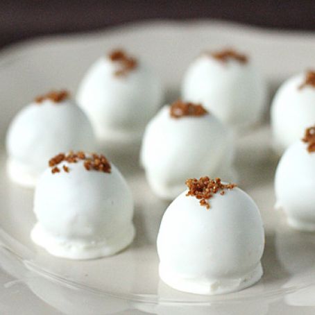 Pumpkin Cream Cheese Truffles