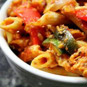 Baked Penne w/Roasted Vegetables