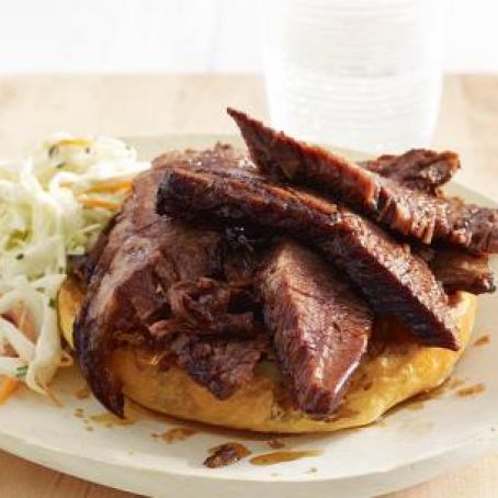 Slow-Cooker Brisket Sandwiches