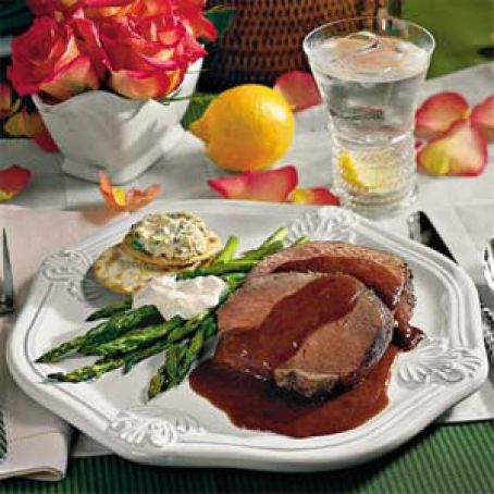 Beef Tenderloin With Henry Bain Sauce