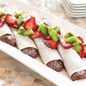 Chocolate Cream Crepes