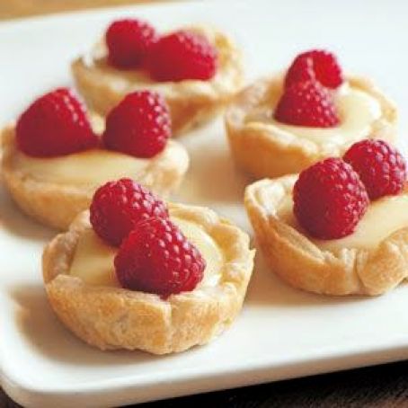 Buttermilk Tartlets with Fresh Spring Berries