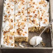 Italian Cream Sheet Cake