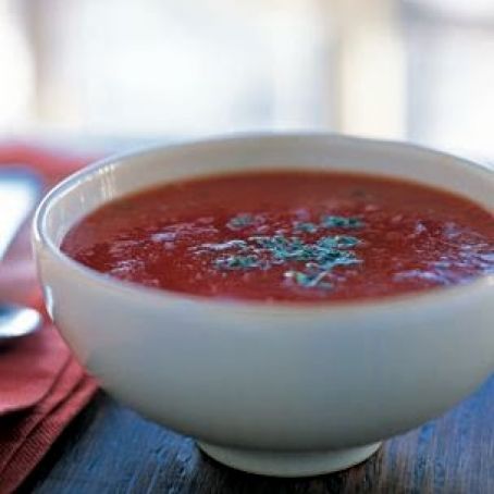 Roasted Tomato-Basil Soup