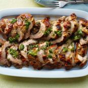 Mushroom-Stuffed Pork Tenderloin